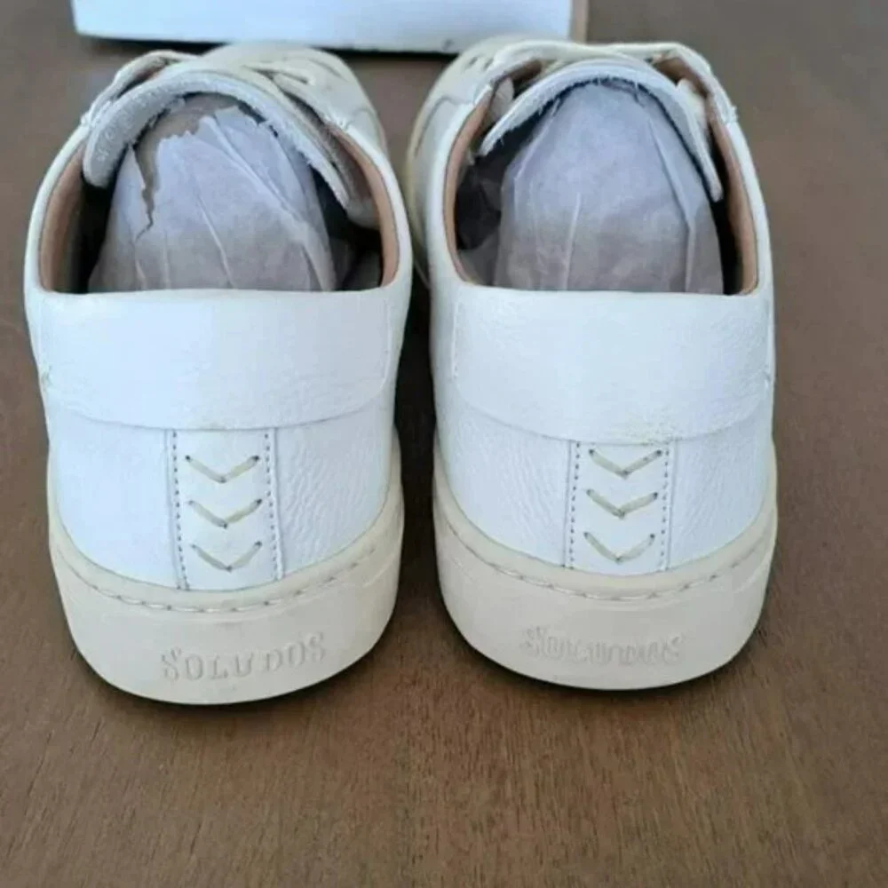 Soludos The Ibiza Classic Sneaker - Color: Oasis White - Size: Men 10 - Picture 5 of 10